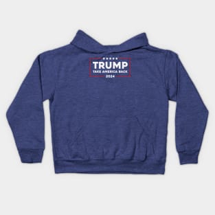 Trump Take America Back 2024 Kids Hoodie